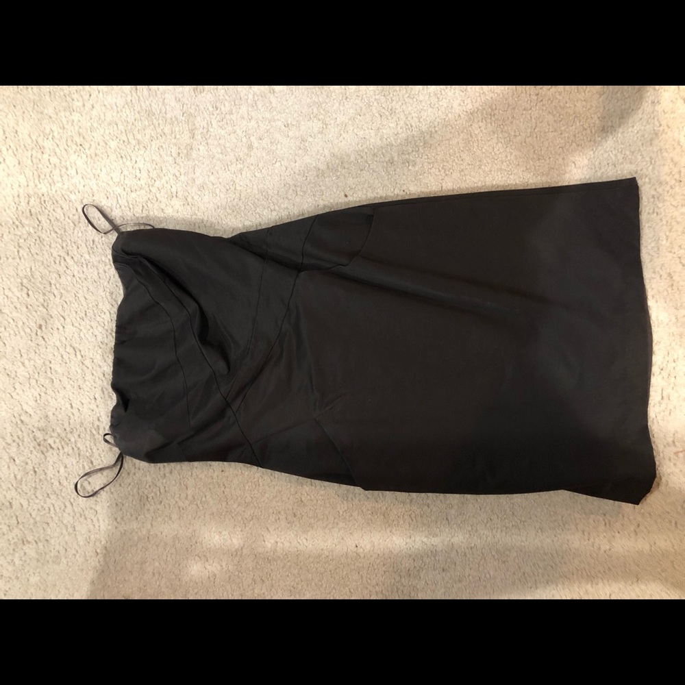 The Limited - brown strapless dress